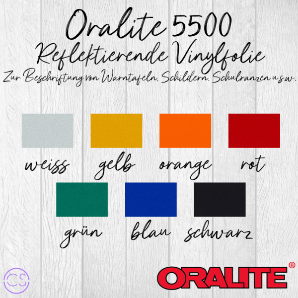 Oralite 5500 Reflexfolie DIN A4 (21x30cm)